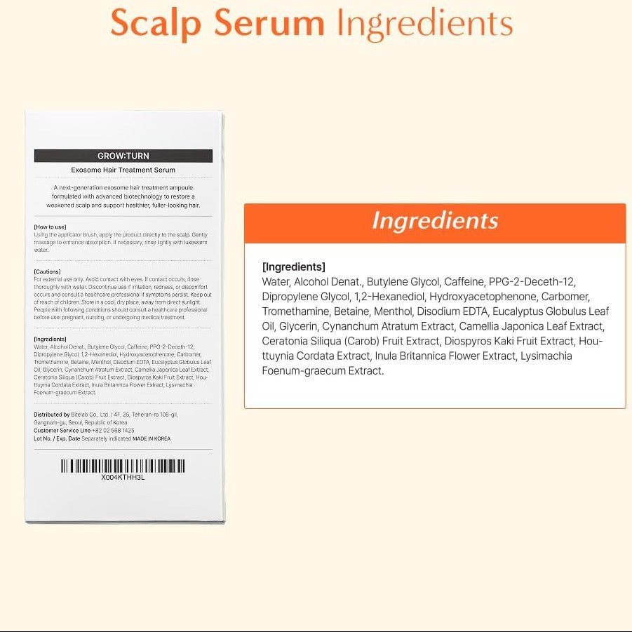 Hair Growth Serum with Exosome Technology — Scalp Ampoule - Cloffa