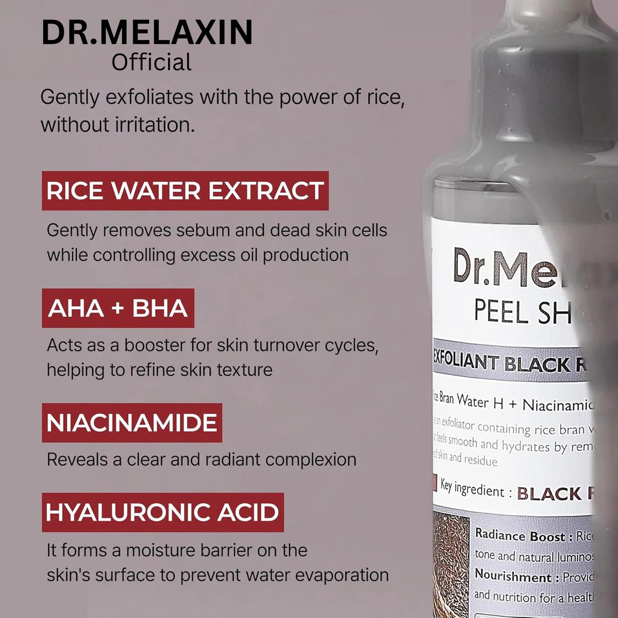Dr. Melaxin Rice Peel Serum Ampoule™
