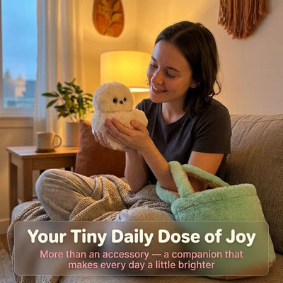 Interactive Robot Charm that Steals a Smile—and Warms your Heart