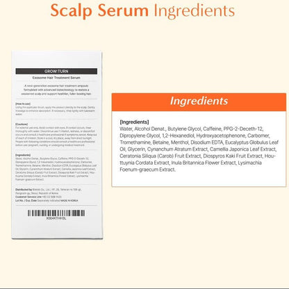 Hair Growth Serum with Exosome Technology — Scalp Ampoule - Cloffa