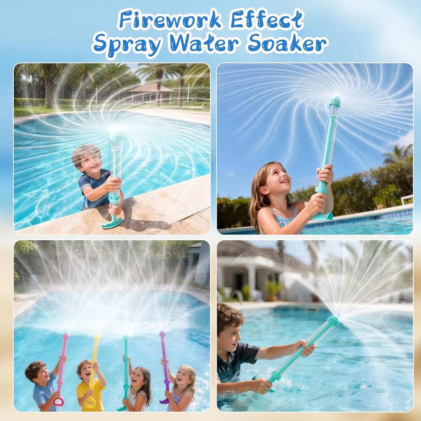 AquaBurst™ Firework Water Cannon (Ages 3+)