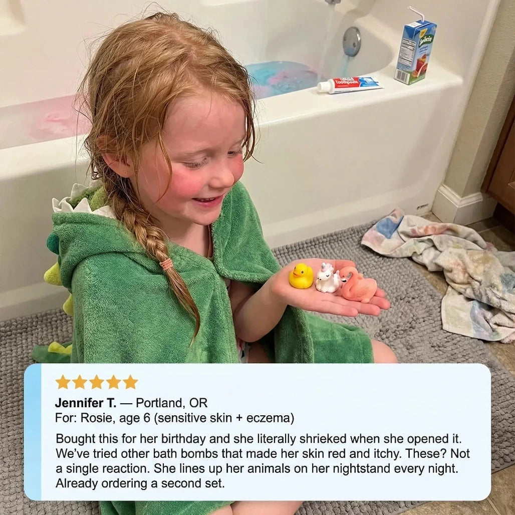 Extra Fizzy Friends Bath Bomb (6 Pieces — Free Shipping)