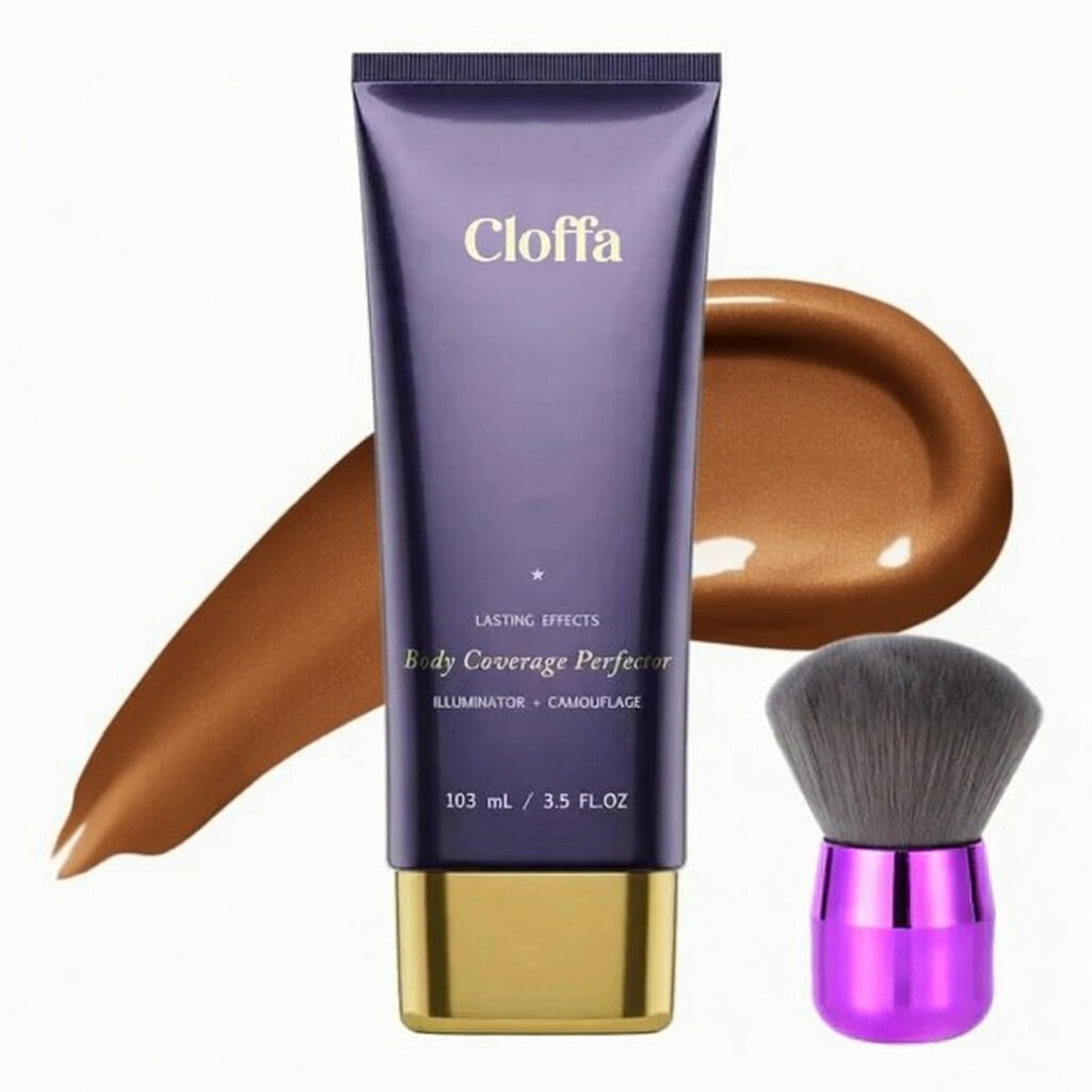 Cloffa Body Foundation Perfector (with Kabuki Brush)