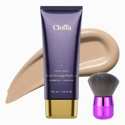 Cloffa Body Foundation Perfector (with Kabuki Brush)
