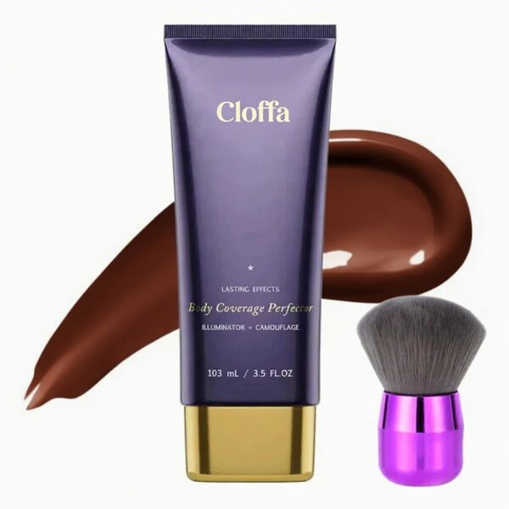 Cloffa Body Foundation Perfector (with Kabuki Brush)