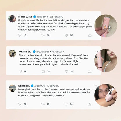 2 - in - 1 Bikini Trimmer — Smooth, Bare & Confident - Cloffa