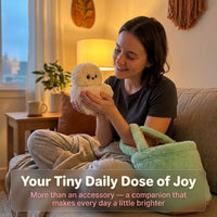 Interactive Robot Charm that Steals a Smile—and Warms your Heart