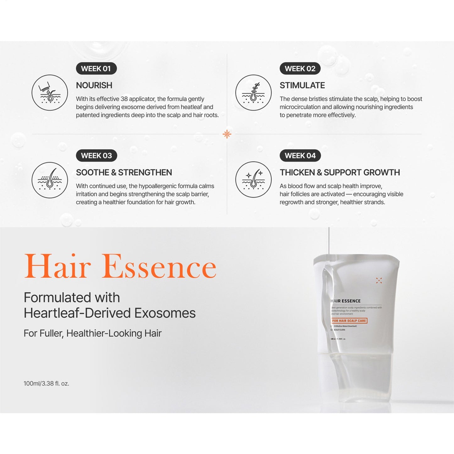 Hair Growth Serum with Exosome Technology — Scalp Ampoule - Cloffa