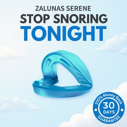 ZALUNAS Serene – Premium Anti - Snore Mouthpiece + Free Premium Nasal Dilator - Cloffa