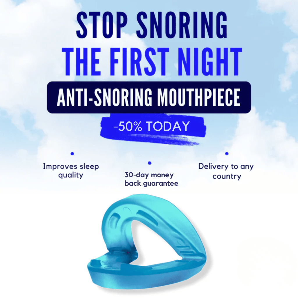 ZALUNAS Serene – Premium Anti - Snore Mouthpiece + Free Premium Nasal Dilator - Cloffa