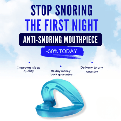 ZALUNAS Serene – Premium Anti - Snore Mouthpiece + Free Premium Nasal Dilator - Cloffa