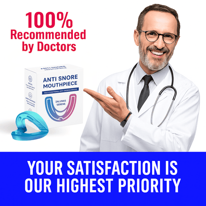 ZALUNAS Serene – Premium Anti - Snore Mouthpiece + Free Premium Nasal Dilator - Cloffa